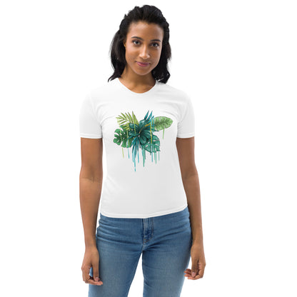 T-shirt pour Femme "Hibiscus"