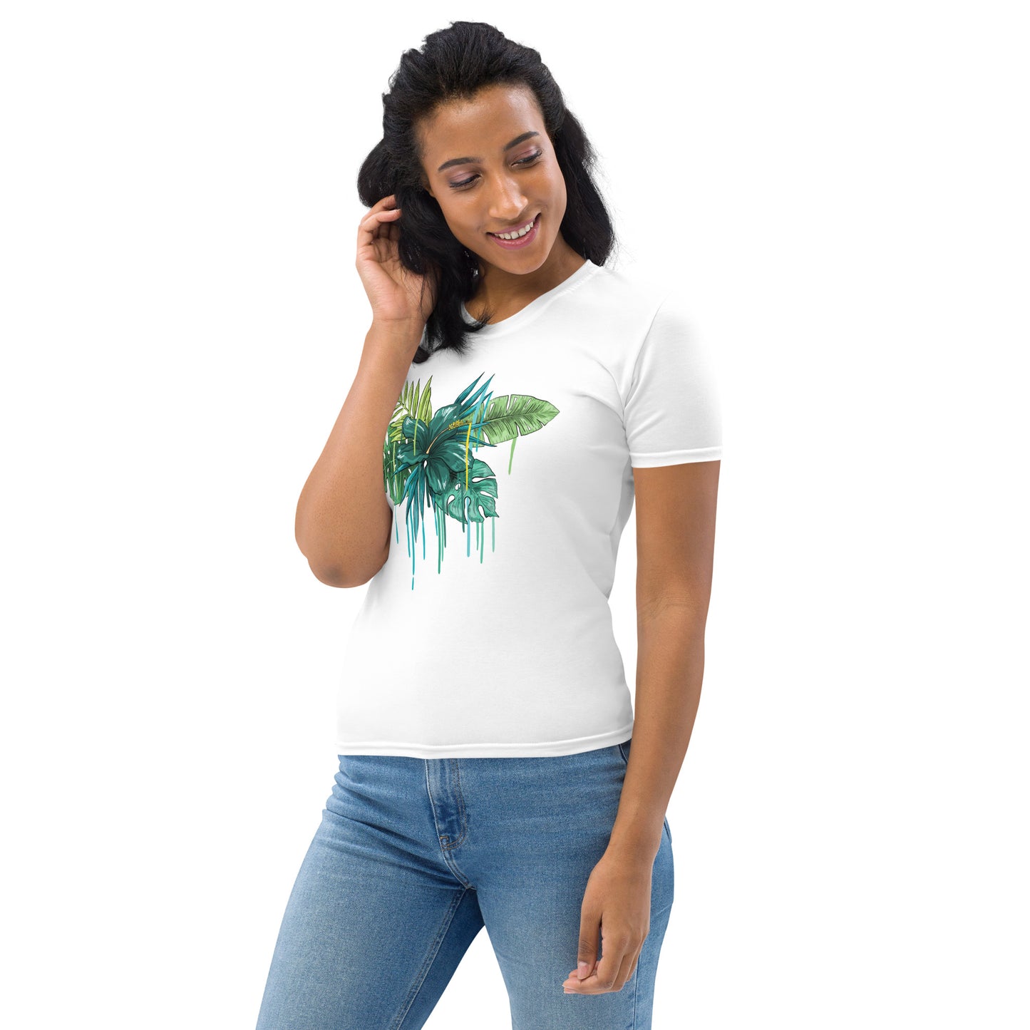 T-shirt pour Femme "Hibiscus"