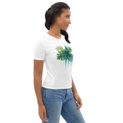 T-shirt pour Femme "Hibiscus"